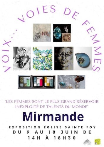 Exposition Voix de femmes à Mirmande