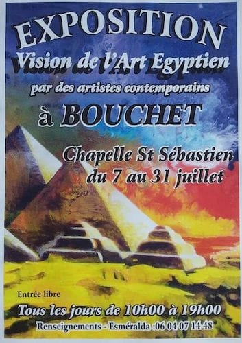 Exposition à Bouchet